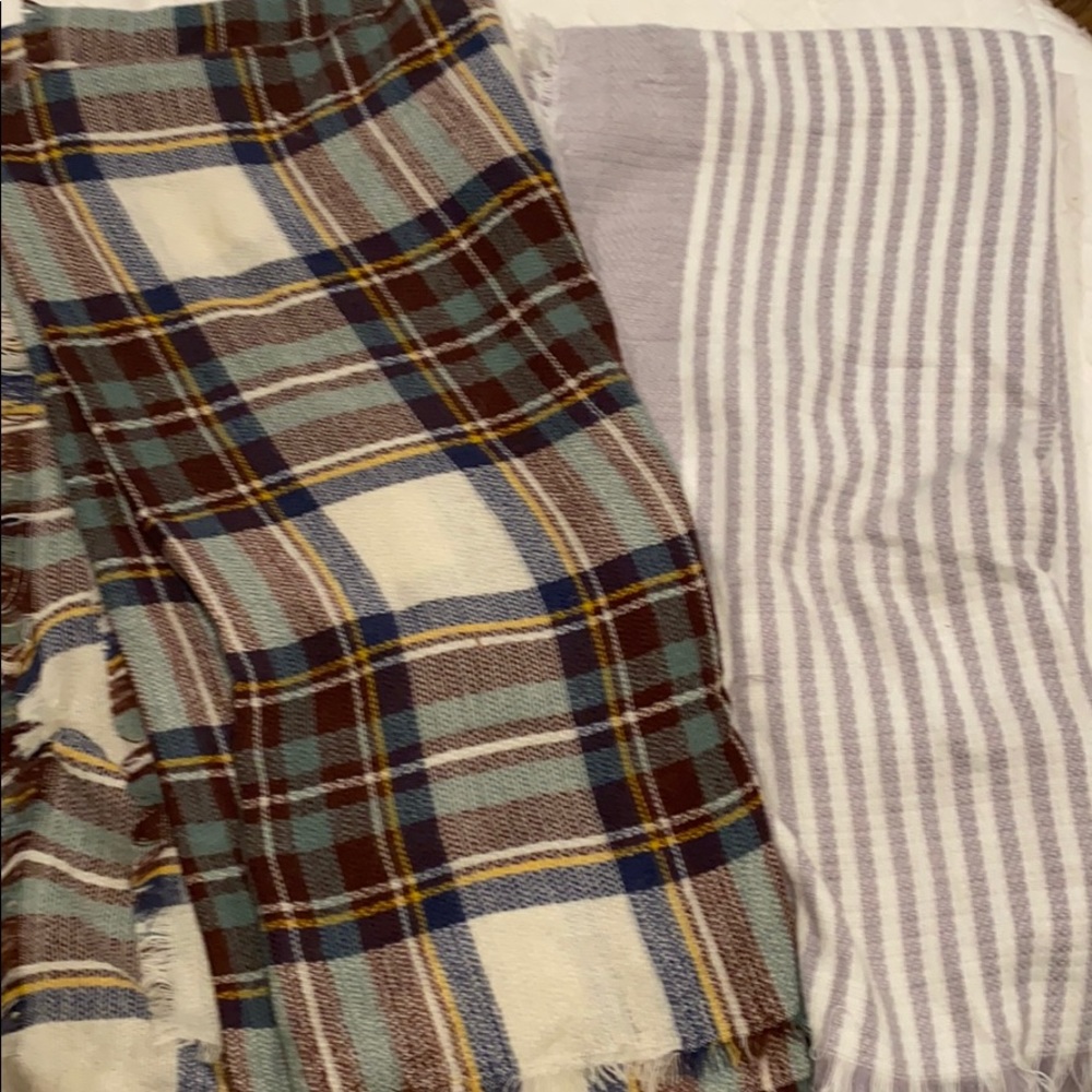 Oversized winter scarves